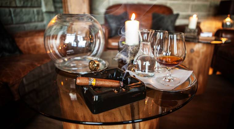 Rum & Cognac and Cigar bar
